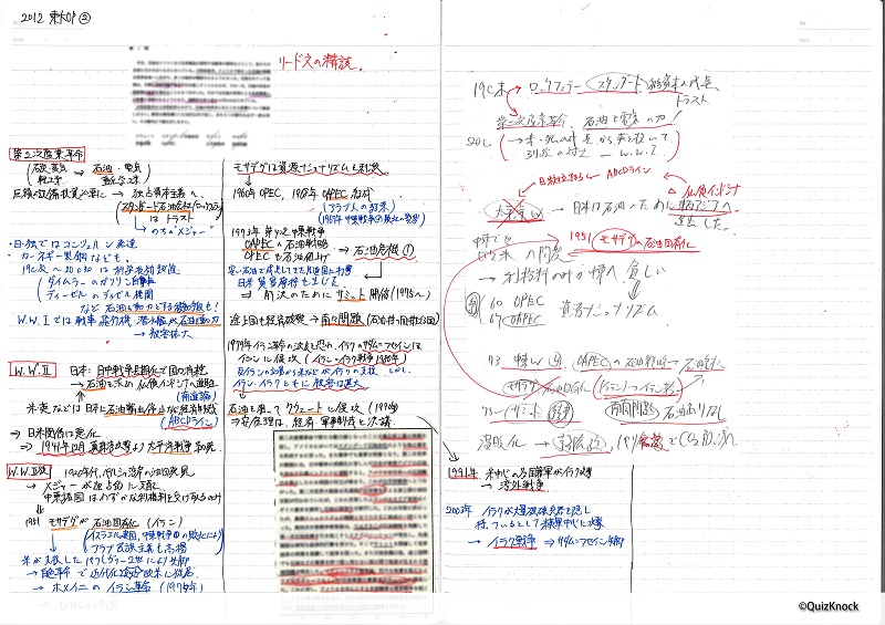 Quizknockが気づいた 東大生のノートの 共通点 東大ノートのつくり方 Bookウォッチ