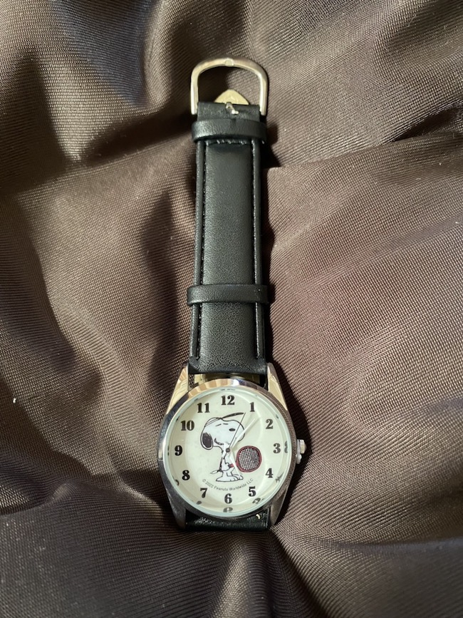 vintage mickey snoopy watch ビンテージ腕時計