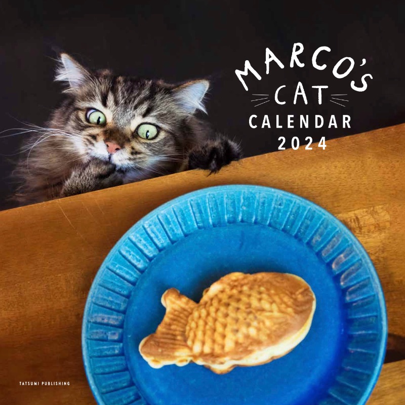 『MARCO's CAT CALENDAR 2024』（辰巳出版）
